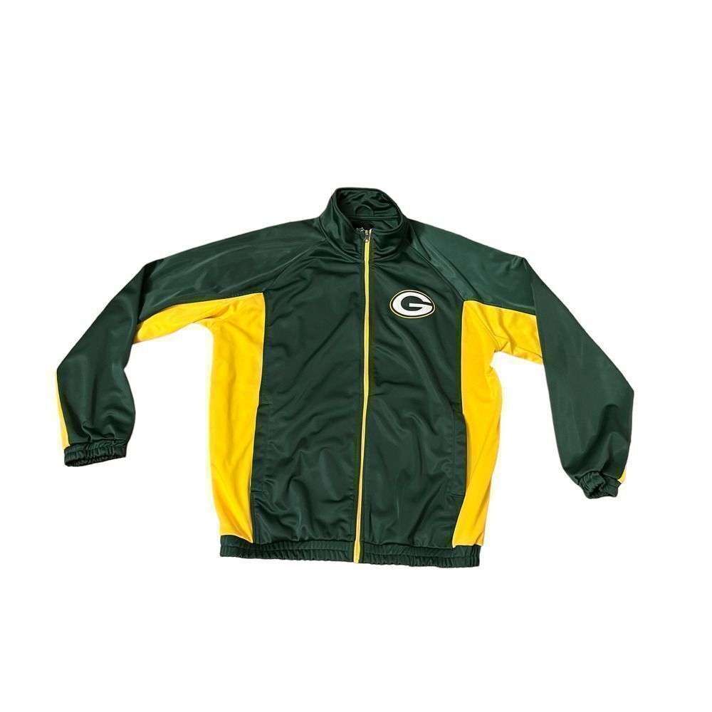 NFL Apparel Green Bay Packers Full Zip Mens Jacket SIze XL in good condition.